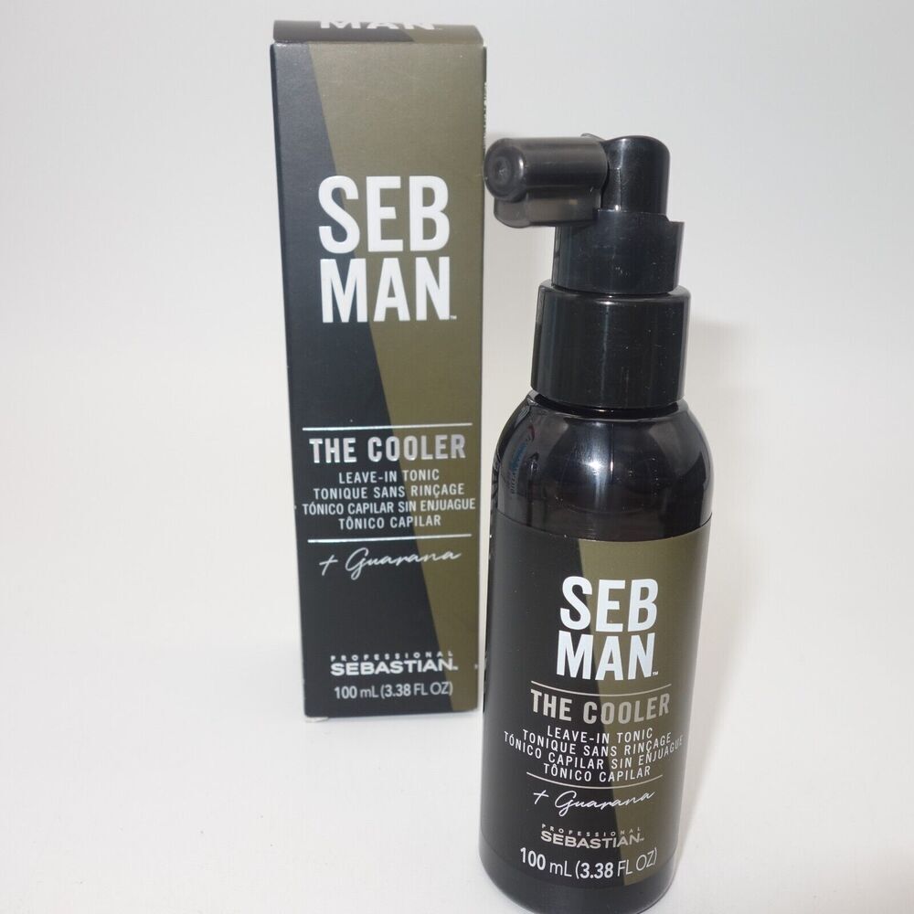 NEW Sebastian Professional Seb-Man The Cooler Leave-in Tonic 3.38 fl oz